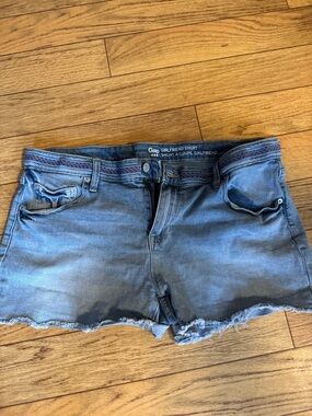 GAP Girlfriend denim shorts 16/33